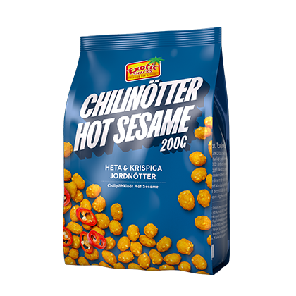 Exotic Snacks Chilinötter Hot Sesame 200g