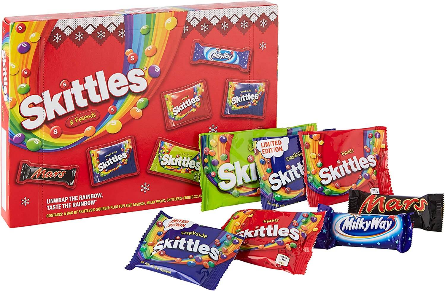 Läs mer om Skittles & Friends Medium Selection Box 150g