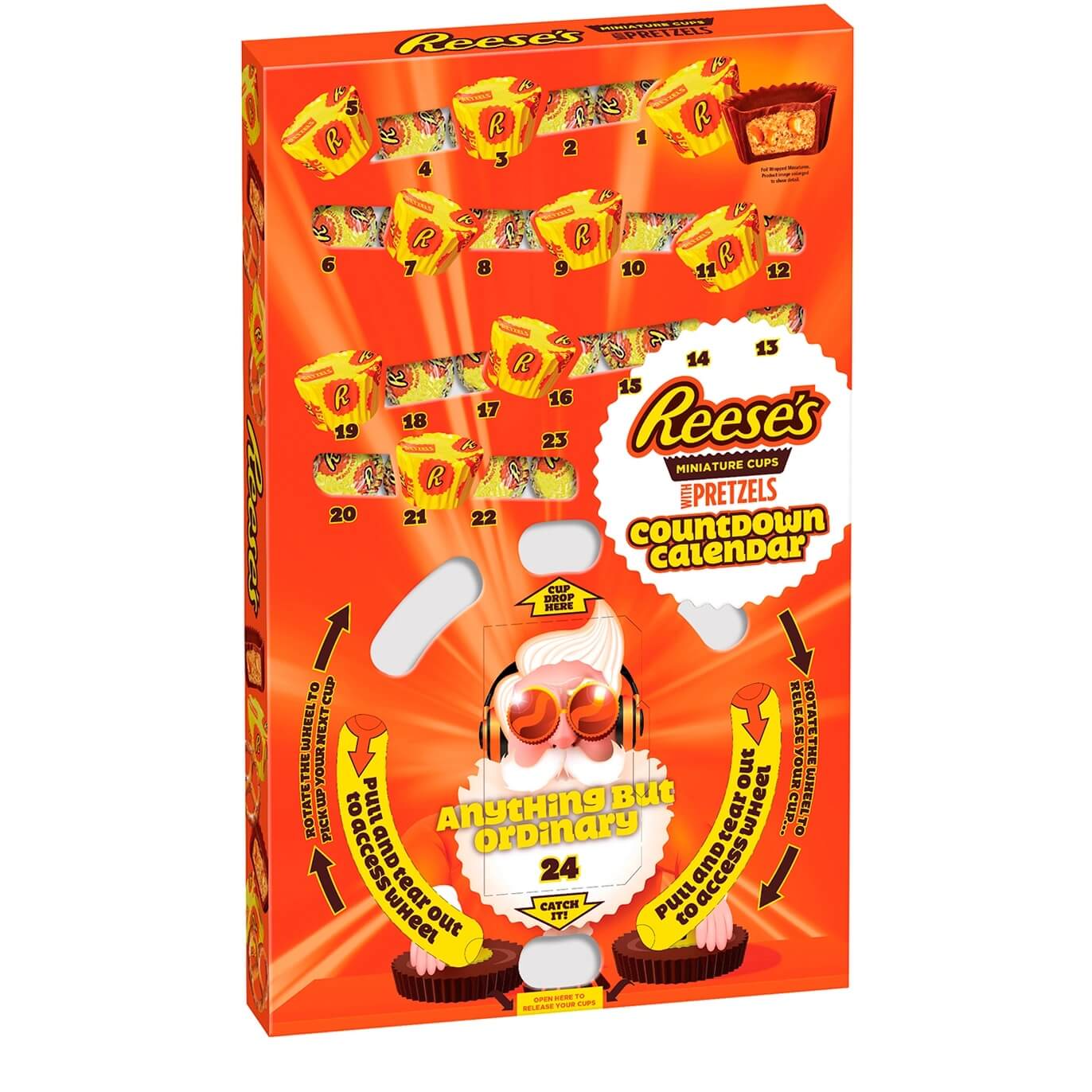 Reeses Miniatures Pretzel Countdown Calendar 242g