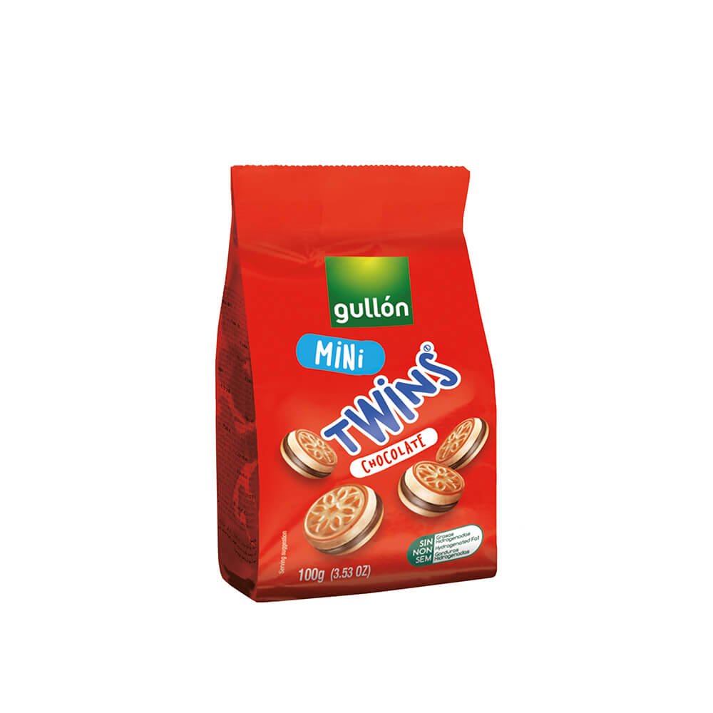 Läs mer om Gullon Mini Twins Choklad 100g