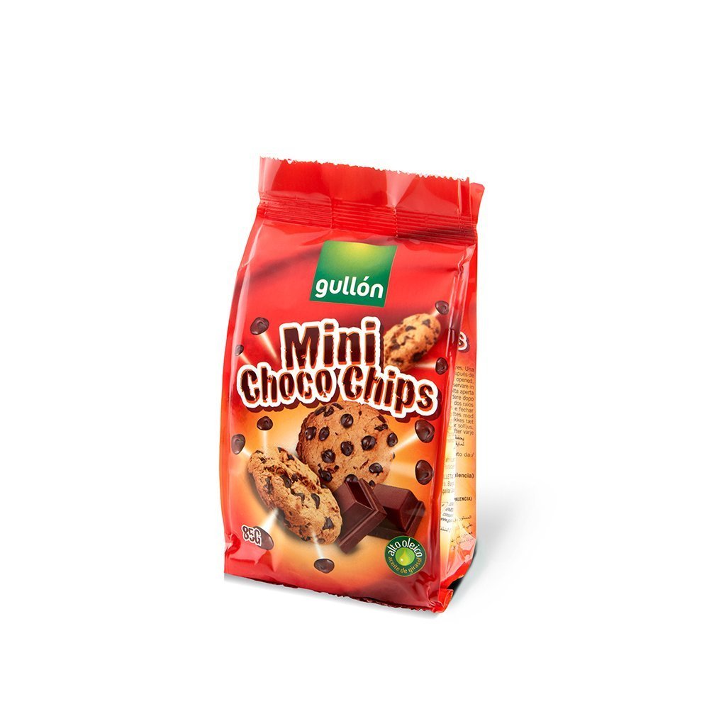Läs mer om Gullon Mini Choco Chips Cookies 85g