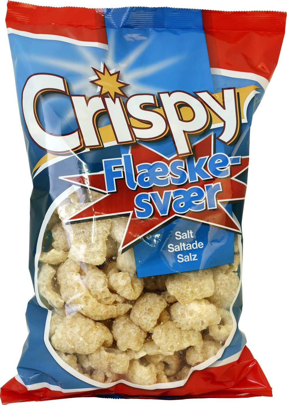 Läs mer om Crispy Fläsksvål med salt 150g