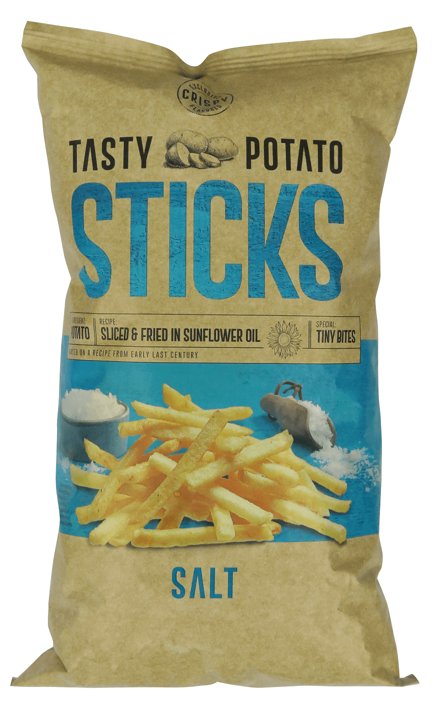 Läs mer om Tasty Potato Sticks Salt 125g