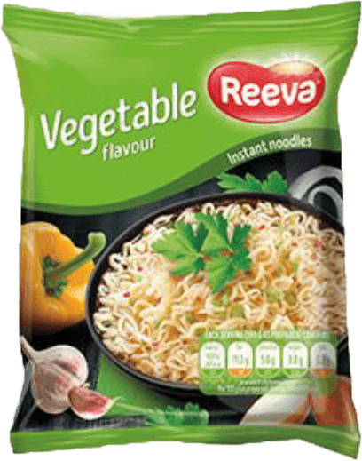 Läs mer om Reeva Instant Noodles Vegetable Flavour 60g