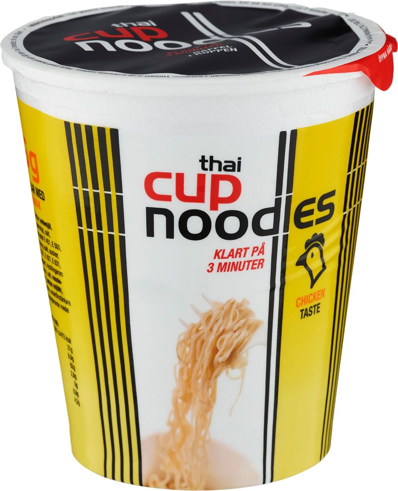 Läs mer om Thai Cup Noodles Chicken Flavour 65g