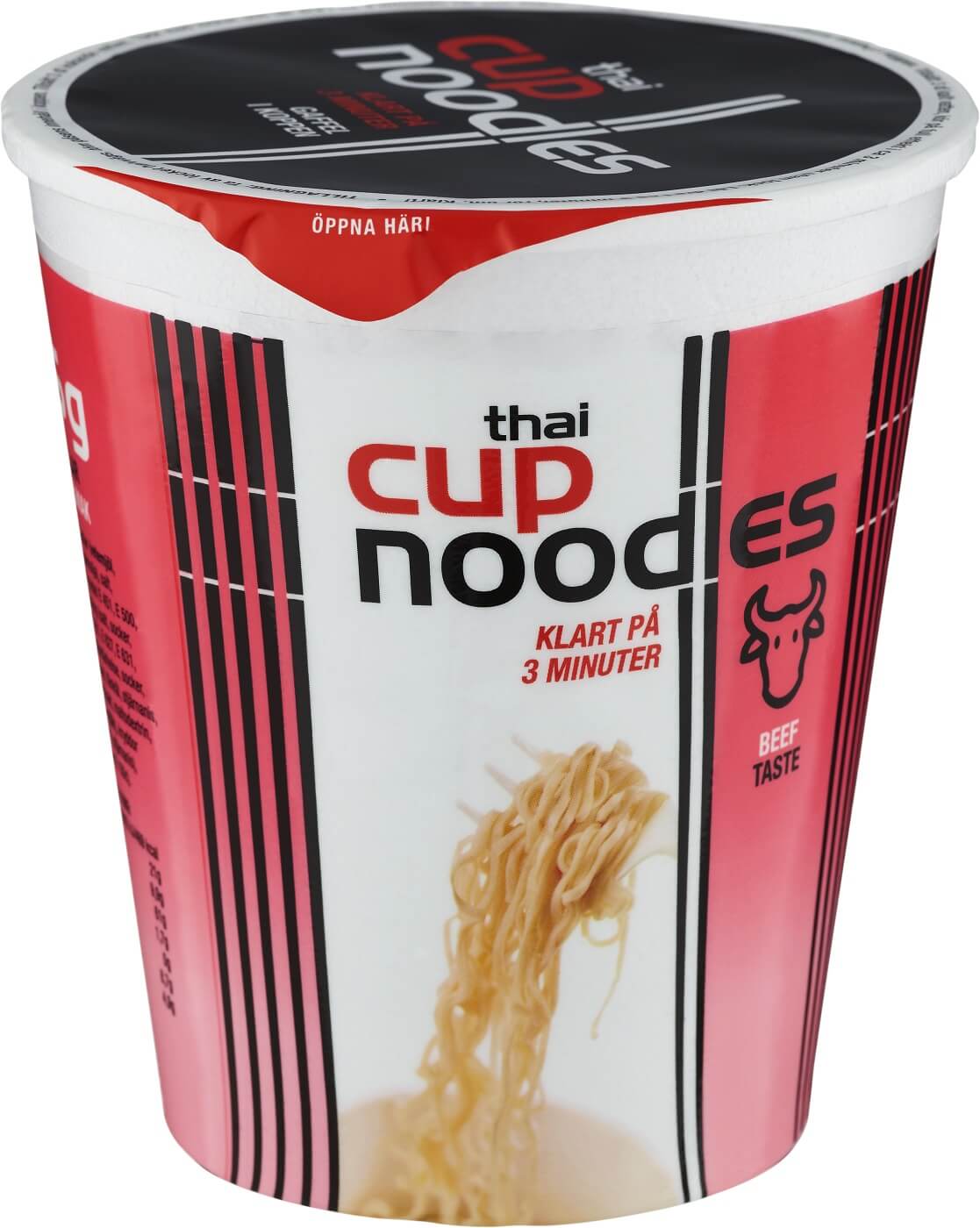 Läs mer om Thai Cup Noodles Beef Flavour 65g