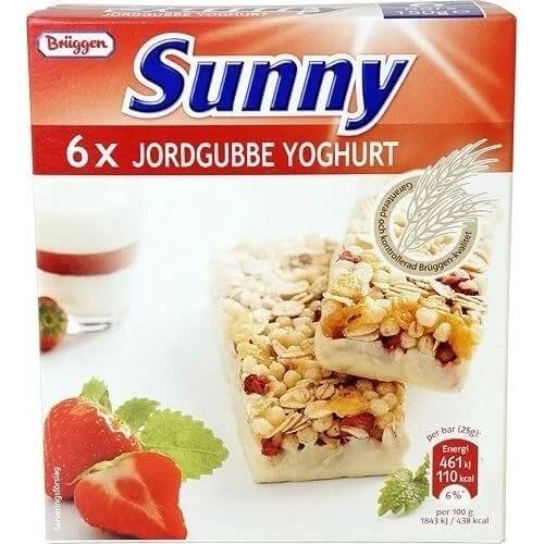 Sunny Muslibar Jordgubb Yoghurt 25g