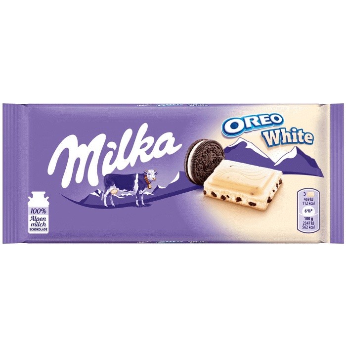 Läs mer om Milka Oreo White Chocolate 100g