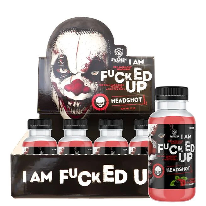 Läs mer om F-ucked Up PWO Shot - Forrest Raspberry 100ml