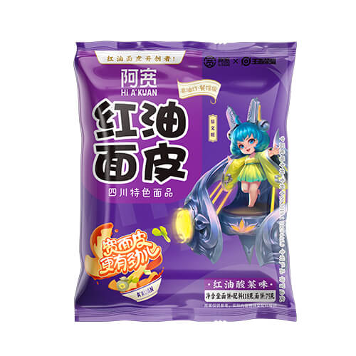 Baijia Sichuan Broad Noodles - Sauerkraut 118g