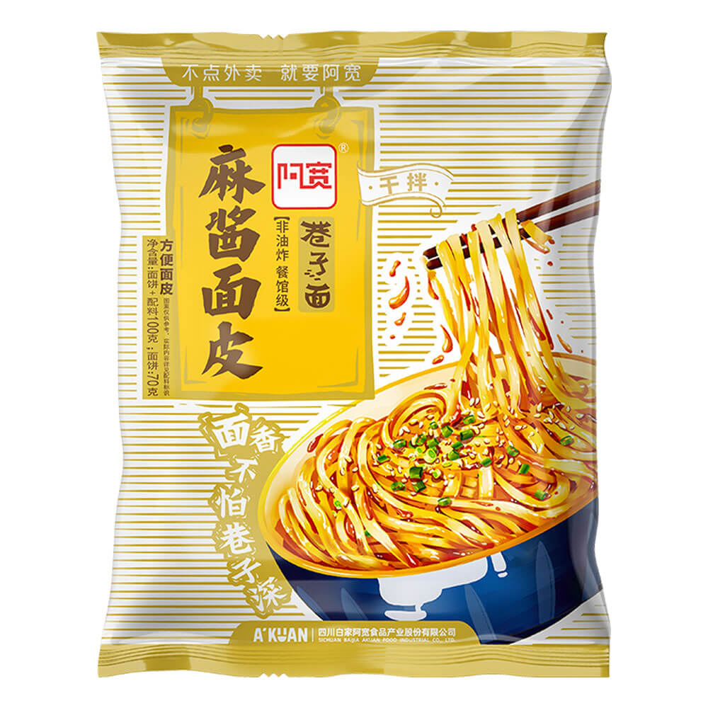 Läs mer om Baijia Sichuan Instant Noodles Sesame 100g