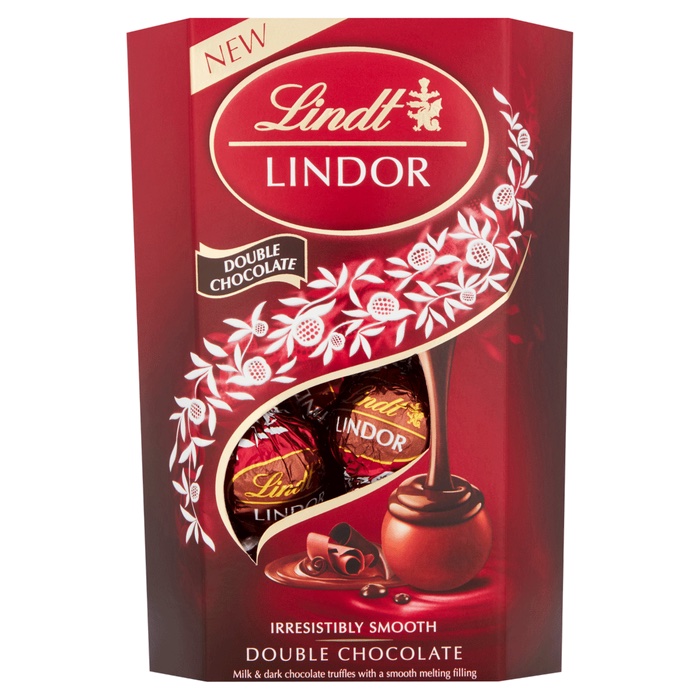 Läs mer om Lindt Lindor Double Chocolate 200g
