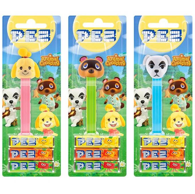 PEZ Animal Crossing + 3 refill