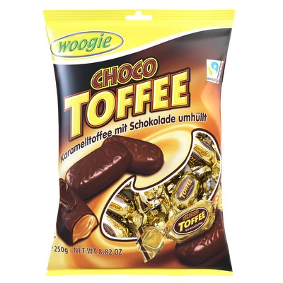 Läs mer om Woogie Choco Toffee 250g