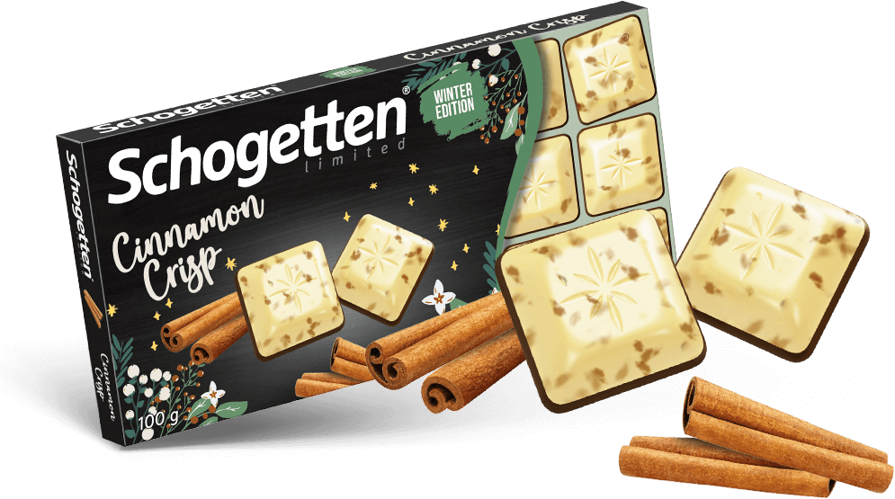 Schogetten Chocolate Cinnamon Crisp 100g