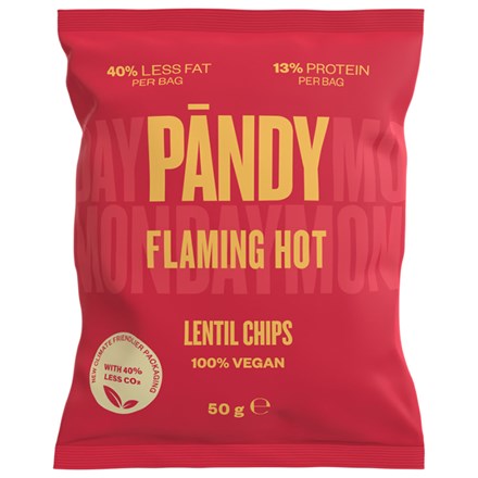 Läs mer om Pandy Lentil Sticks Flaming Hot 180g