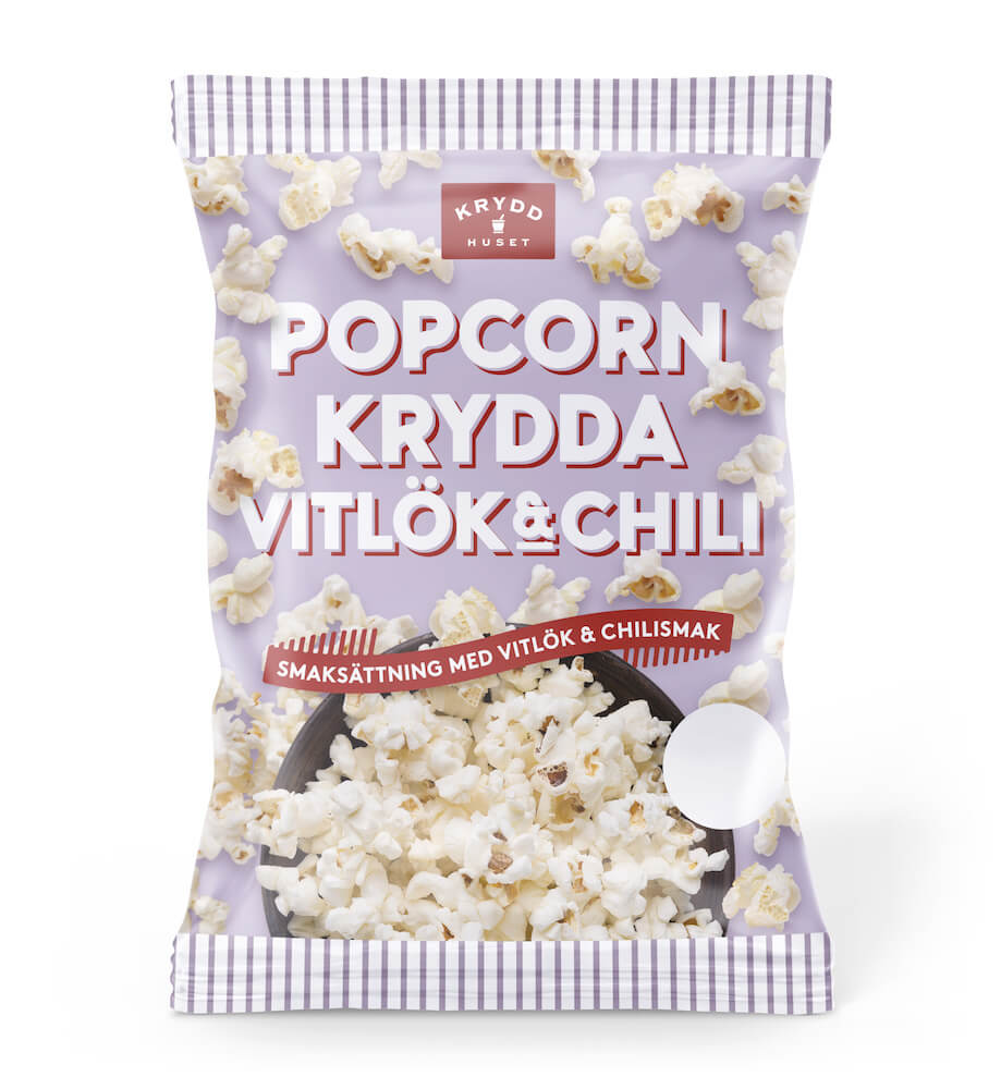 Kryddhuset Popcornkrydda Chili & Vitlök 25g