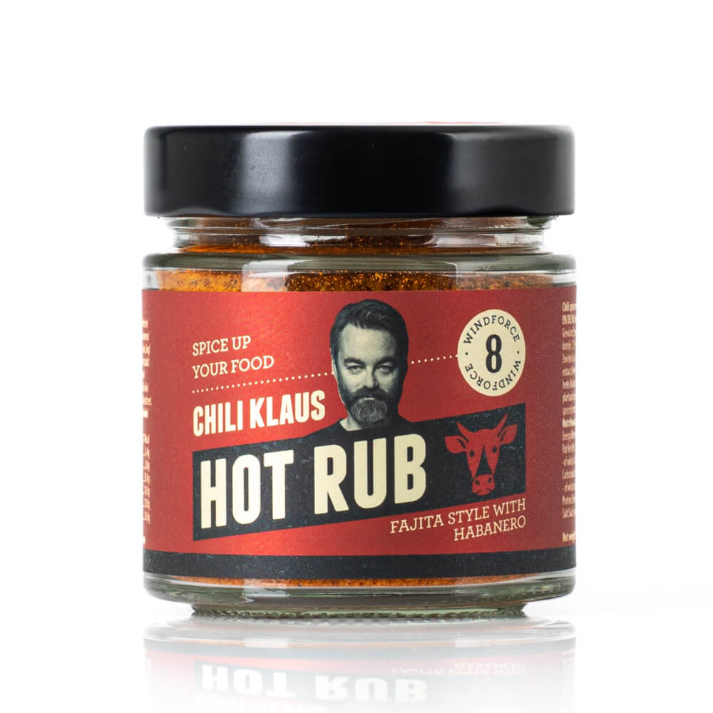 Läs mer om Chili Klaus Hot Rub - Fajita Style with Habanero 80g