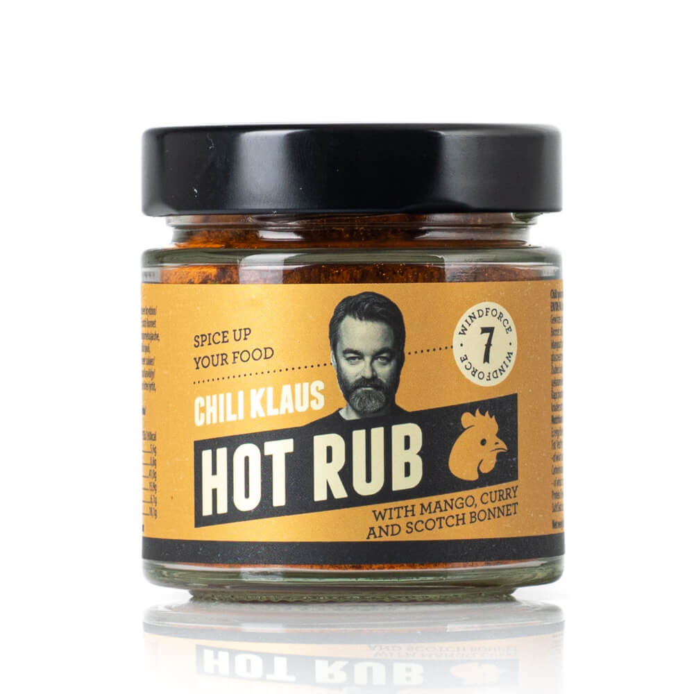 Chili Klaus Hot Rub - Mango, Curry & Scotch Bonnet 80g