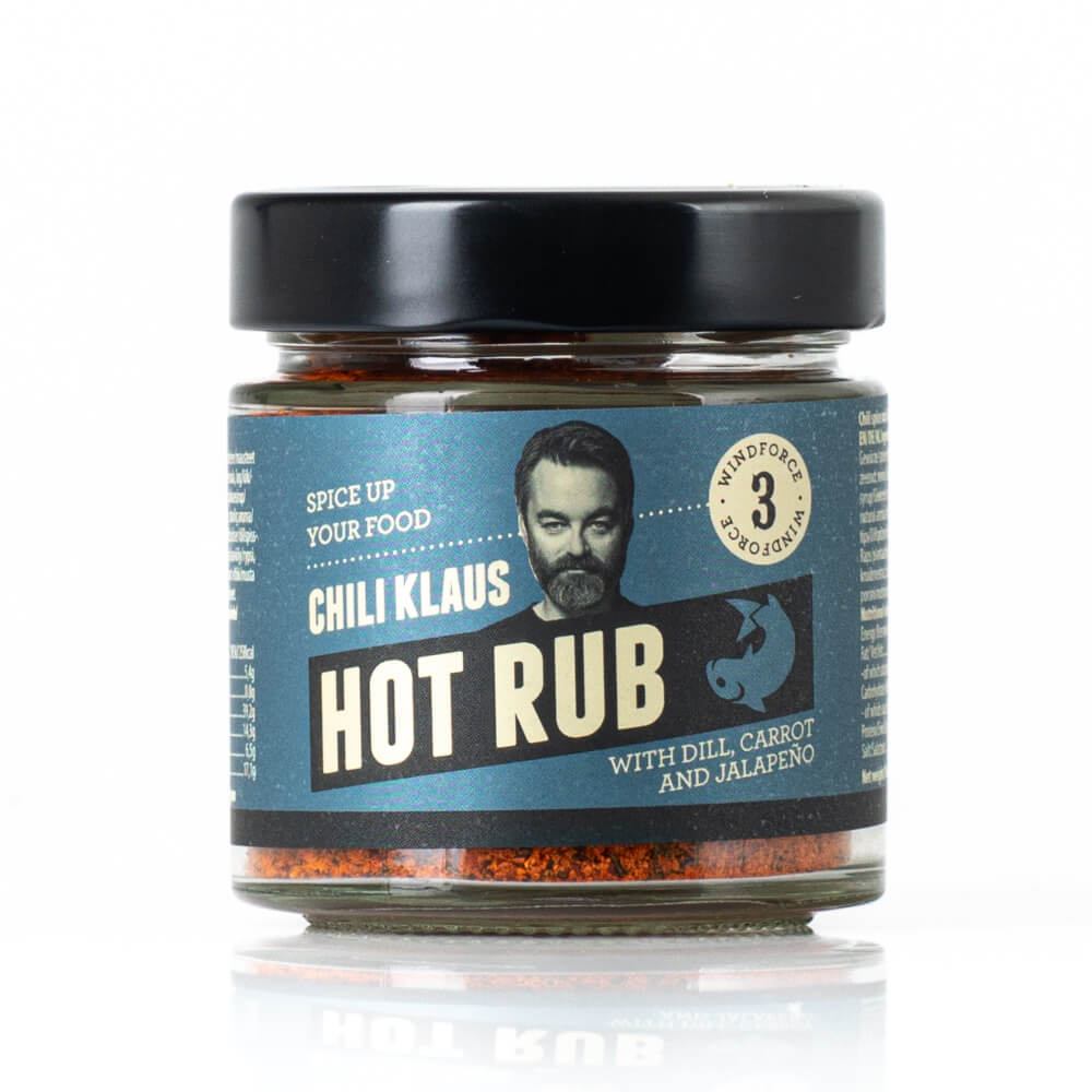 Chili Klaus Hot Rub - Dill, Carrot & Jalapeno 80g