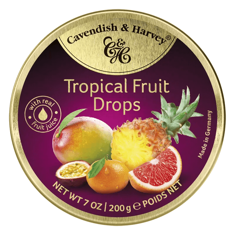 Läs mer om Cavendish & Harvey Tropical Fruits Drops 200g