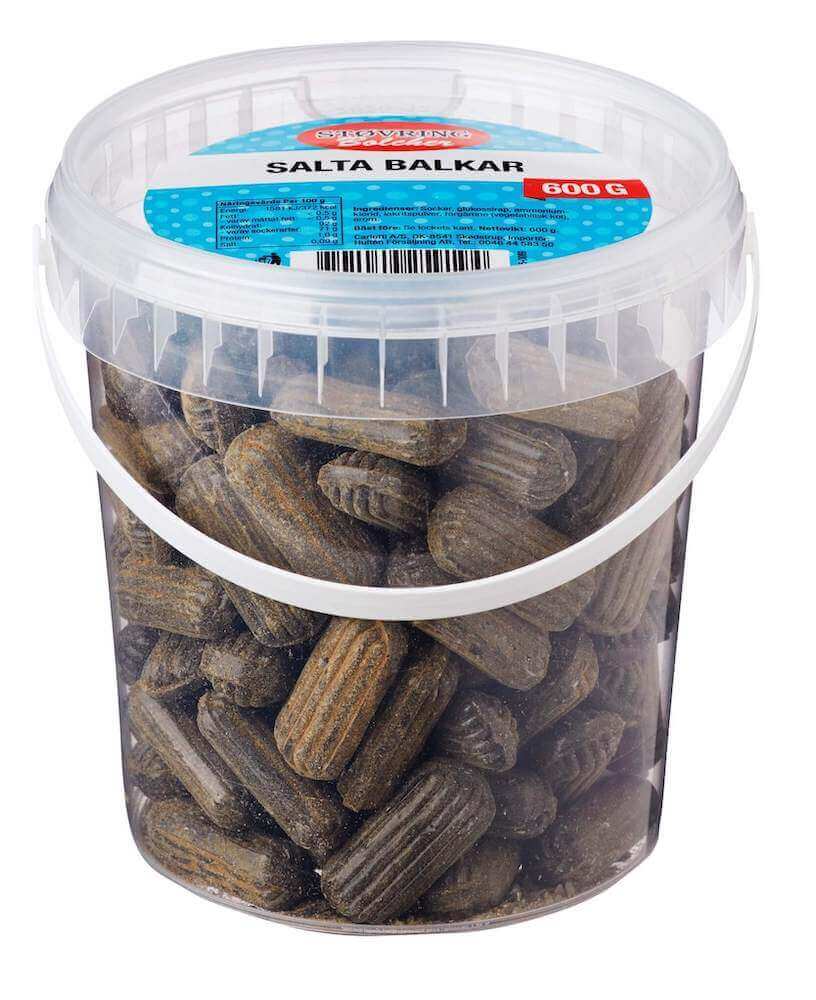 Stövring Karameller Salta Balkar 600g