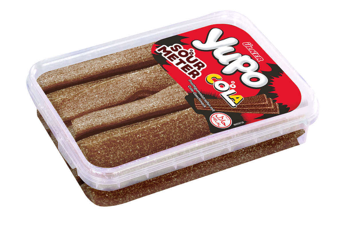 Yupo Sour Cola Belts 225g