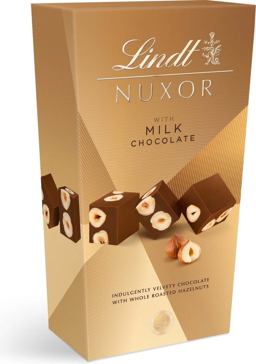 Läs mer om Lindt Nuxor Milk Chocolate Pralines 193g