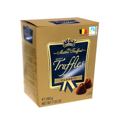 Maitre Truffout Fancy Gold Truffles Classic 200g Coopers Candy
