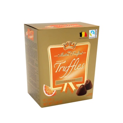 Maitre Truffout Fancy Gold Truffles Orange 200g