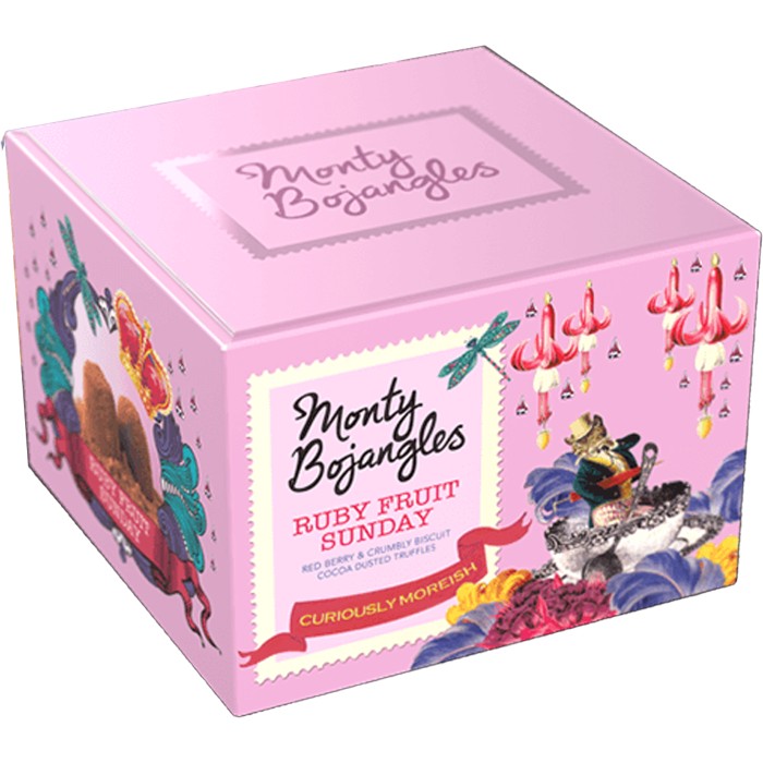Monty Bojangles Ruby Fruit Sunday Chokladtryffel 100g