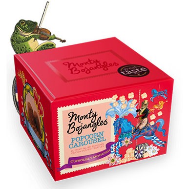 Monty Bojangles Popcorn Carousel Chokladtryffel 100g