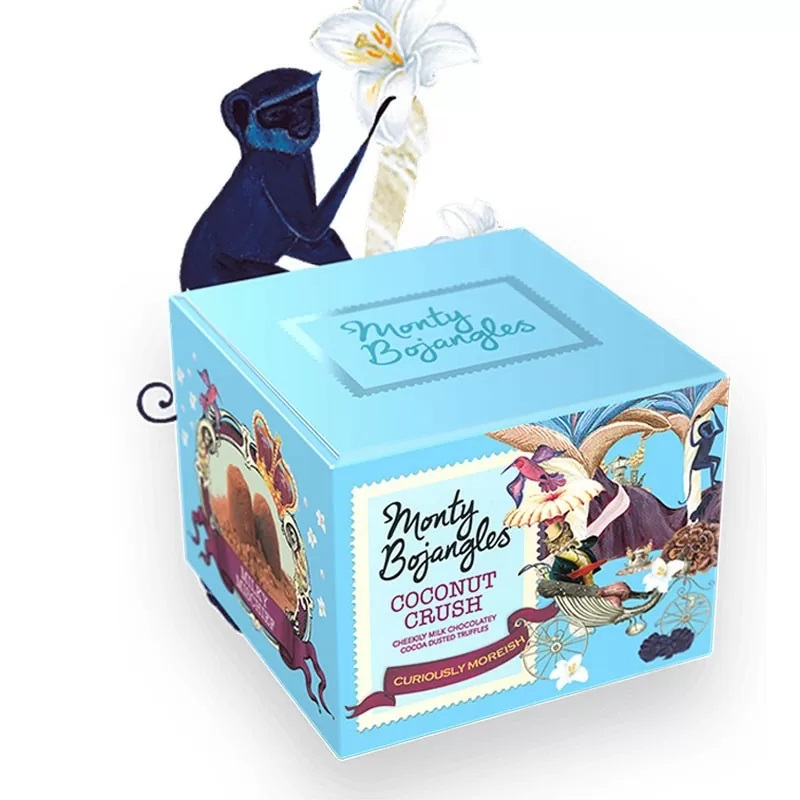 Monty Bojangles Coconut Crush Chokladtryffel 100g