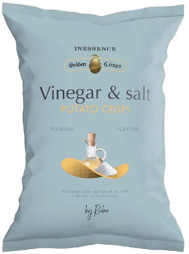 Läs mer om Rubio Vinegar & Salt Potatischips 125g