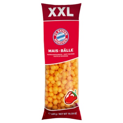 FC Bayern Majsbollar Paprika XXL 300g