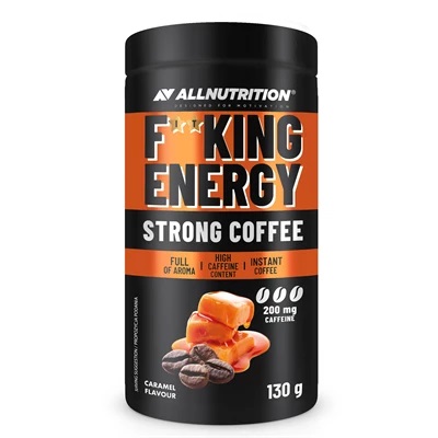 Läs mer om Fitking Energy Strong Coffee - Caramel 130g