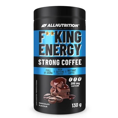 Läs mer om Fitking Energy Strong Coffee - Chocolate 130g
