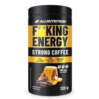 Läs mer om Fitking Energy Strong Coffee - Advocaat 130g