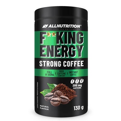 Läs mer om Fitking Energy Strong Coffee - Natural 130g