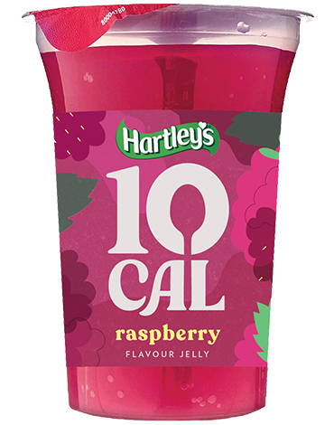 Hartleys 10 Cal Raspberry Jelly Pot 175g