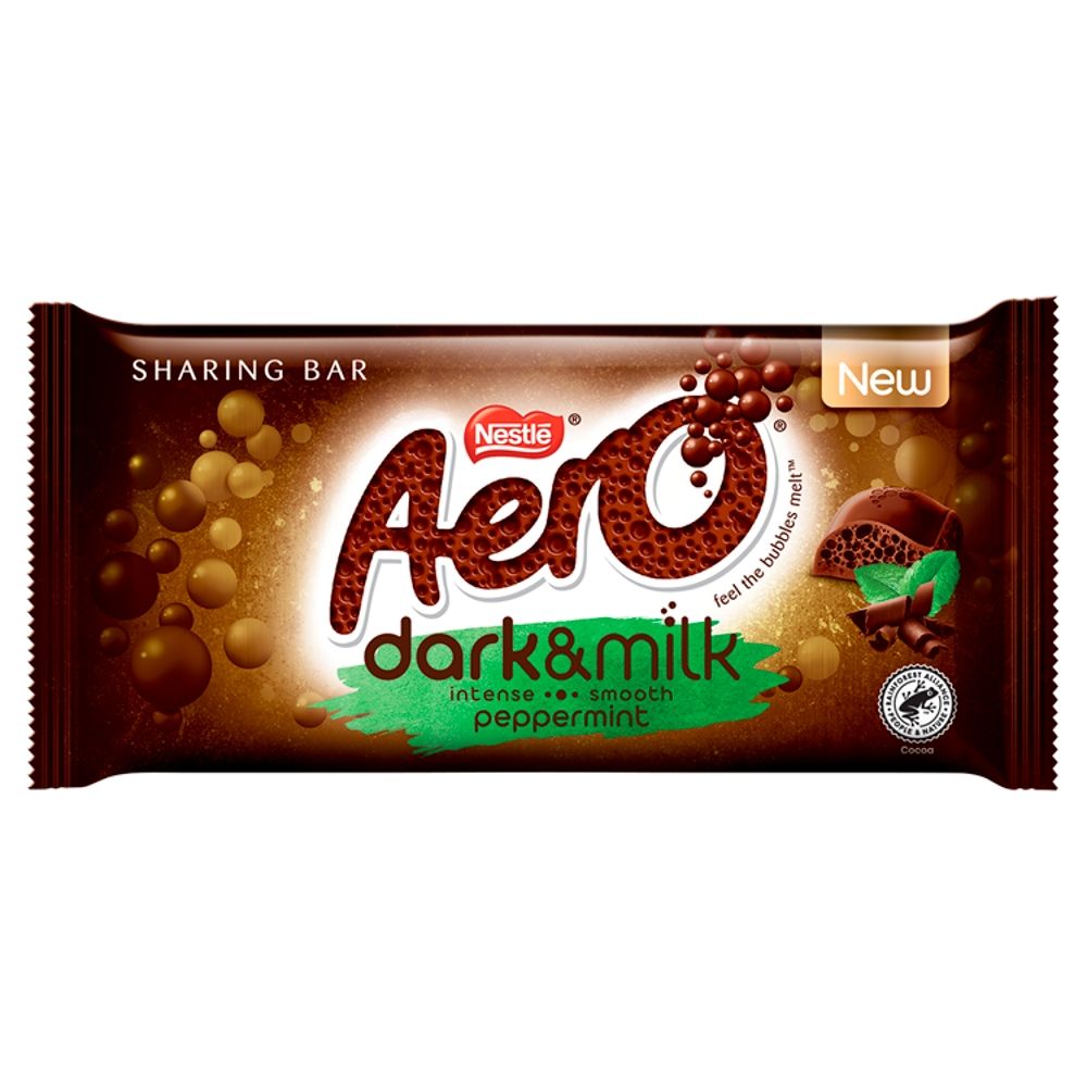 Aero Dark & Milk Peppermint 90g