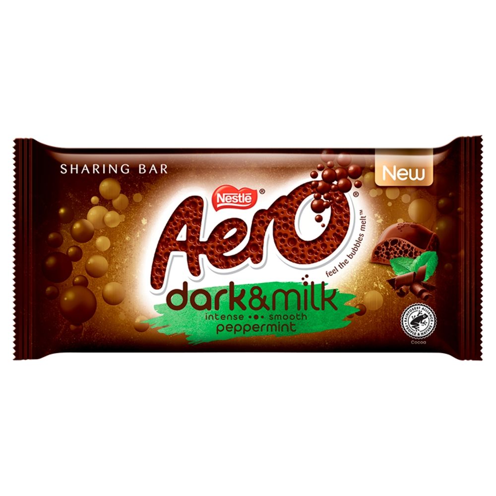 Läs mer om Aero Dark & Milk Peppermint 90g