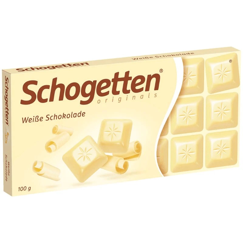 Läs mer om Schogetten White Chocolate 100g