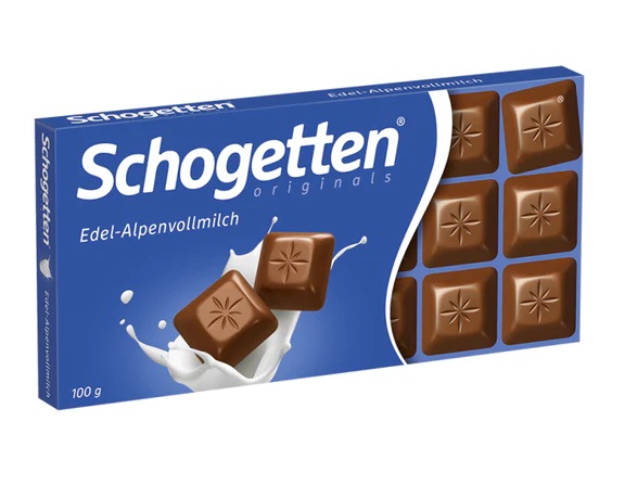 Schogetten Alpine Milk Chocolate 100g