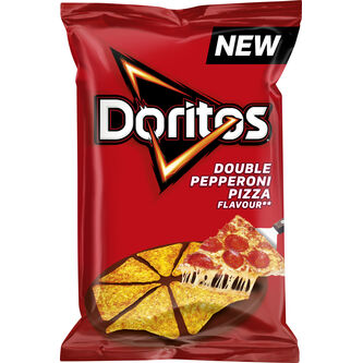 Läs mer om Doritos Double Pepperoni Pizza 170g