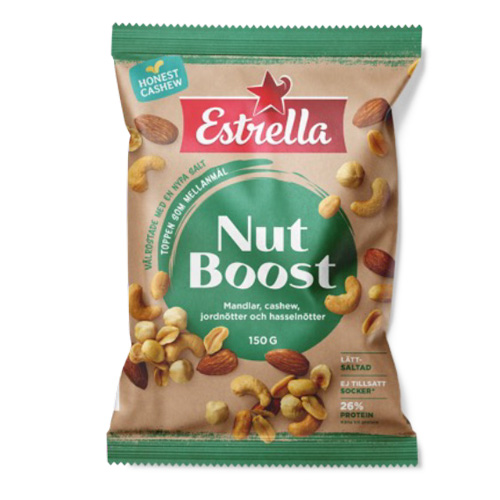 Estrella Nut Boost Grön 150g