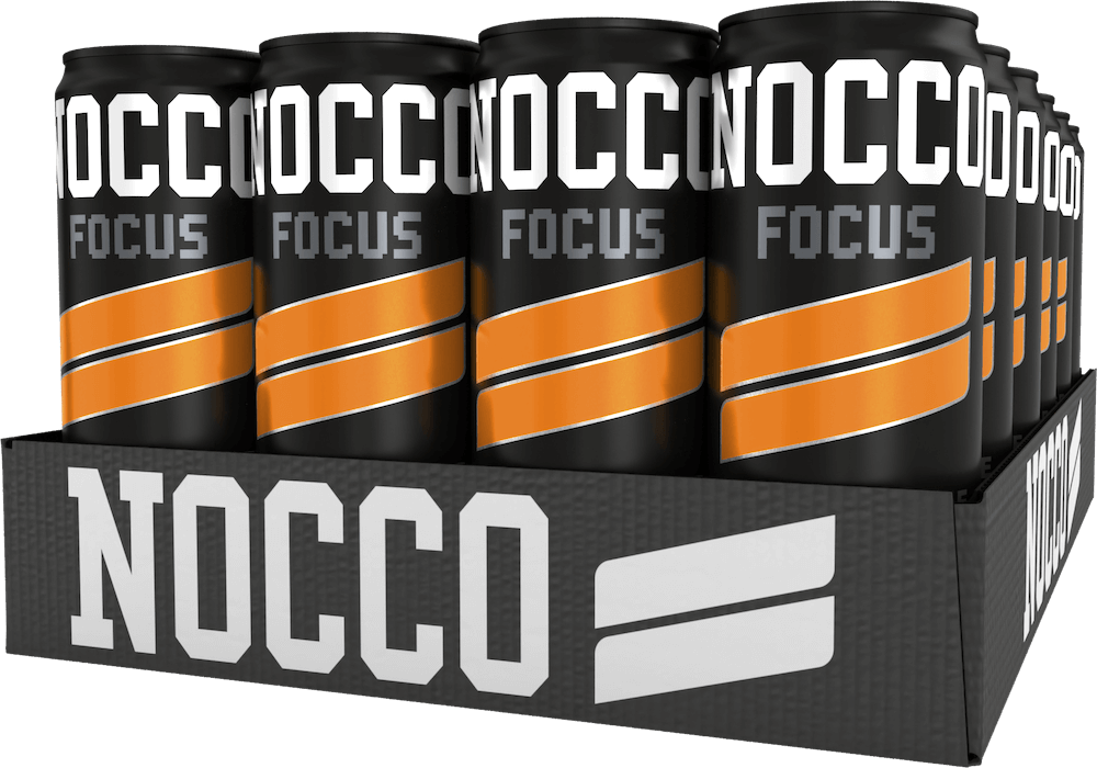 Läs mer om NOCCO Focus - Black Orange 33cl x 24st