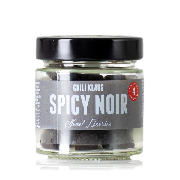 Chili Klaus Spicy Noir Sweet Licorice 100g