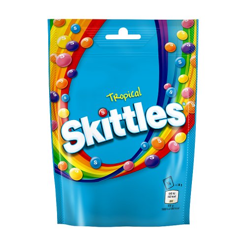 Läs mer om Skittles Tropical 125g