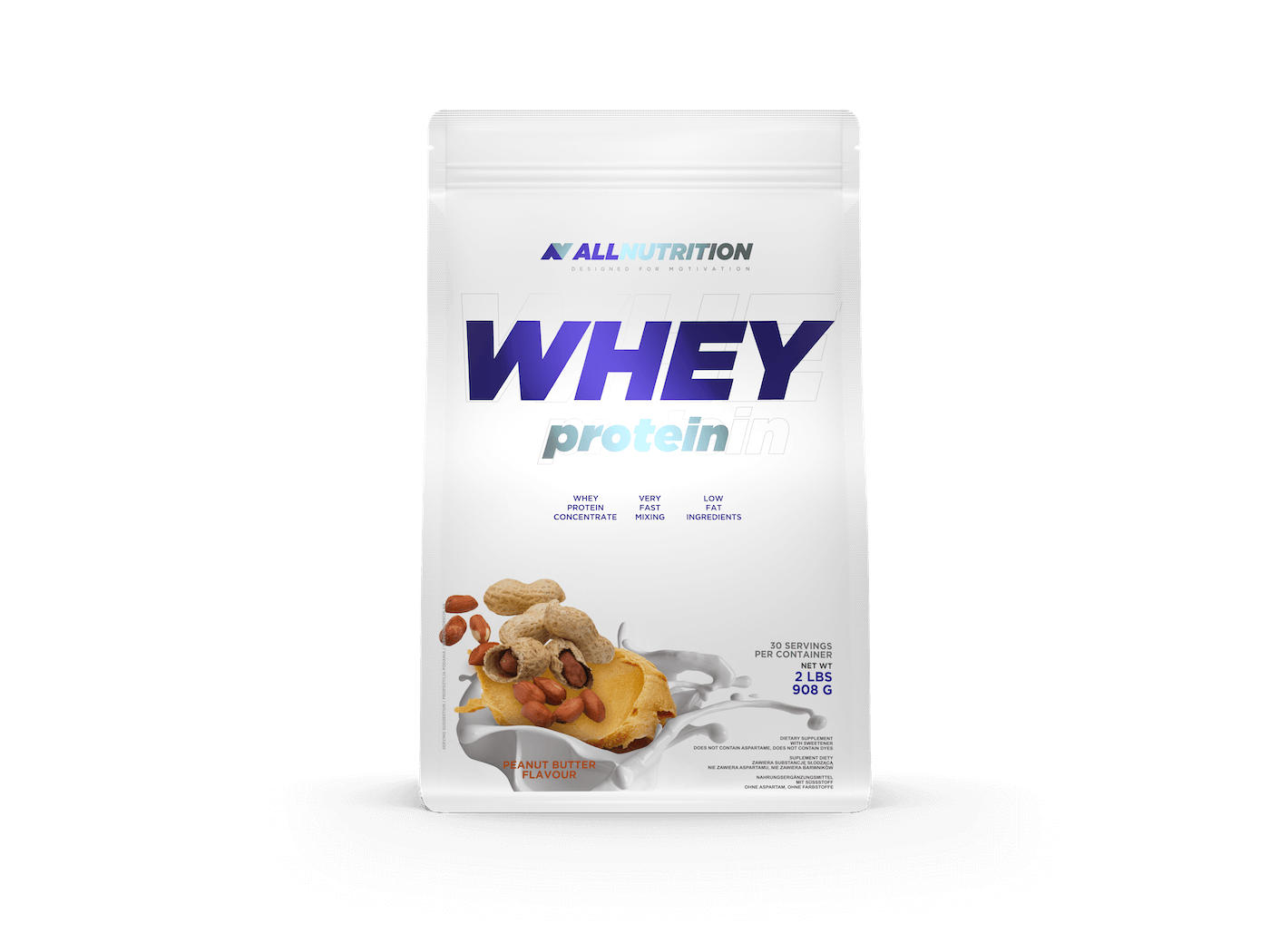 Allnutrition Whey Protein - Peanut Butter 908g